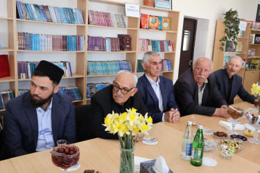 Hil kəndində sakinlərlə növbəti səyyar qəbul keçirilib