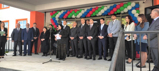 Qusar rayonunun Cibir kəndində yeni məktəb binası istifadəyə verilib