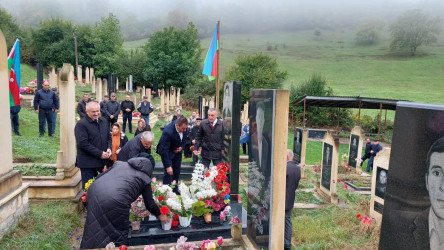 27 Sentyabr - Anım Günündə I və II Qarabağ müharibəsi şəhidlərinin məzarları ziyarət olunmuşdur