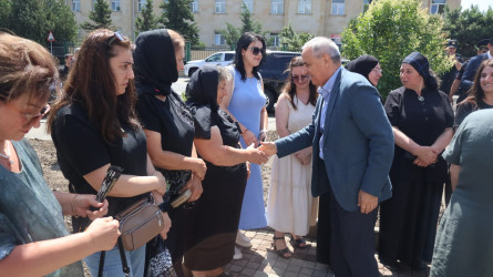 Qusarda şəhidlərin xatirəsinə ehtiram: "Şəhidlərin Xatirə Guşəsi" ictimaiyyətə təqdim olundu