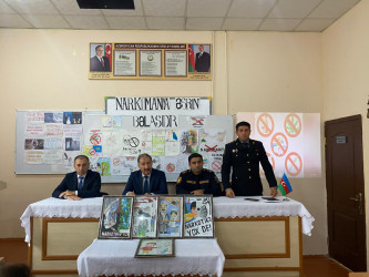 Qusar şəhər 1 saylı tam orta məktəbdə maarifləndirici tədbir keçirilmişdir