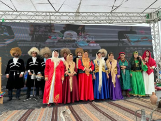 Qusar rayonunun “Mel” folklor xalq kollektivi Göygöl rayonunda keçirilmiş IV Yaylaq Festivalında iştirak edib