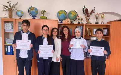 Qusarlı şagirdlər beynəlxalq uğura imza atıblar