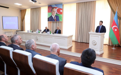 Qusar rayonunda sahibkarlarla görüş keçirilib