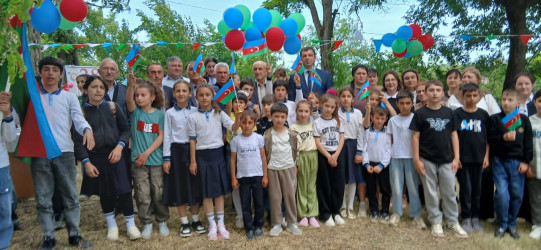 Qusarın Gədəzeyxur kəndində 28 May-Müstəqillik Günü ilə bağlı tədbir keçirilib