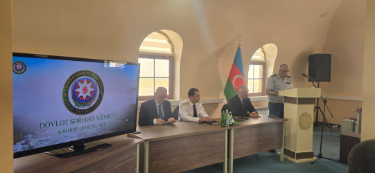 Azərbaycan Sərhəd Mühafizəsinin yaradılmasının 106-cı ildönümü münasibətilə tədbir keçirilib