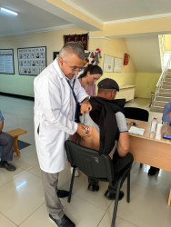 Qusar rayonun Kuzun kəndində növbəti tibbi xidmət təşkil olunub