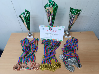 Məktəblilər arasında mini-futbol üzrə rayon birinciliyi baş tutub