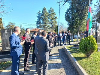 Azərbaycanın Milli Qəhrəmanı, şəhid Çingiz Qurbanovun doğum günündə xatirəsi yad edilmişdir