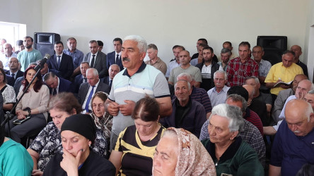 03.06.2025-ci il tarixində RİH başçısının növbəti səyyar qəbulu Ləgərqışlaq və Urvaoba kəndlərində keçirilib