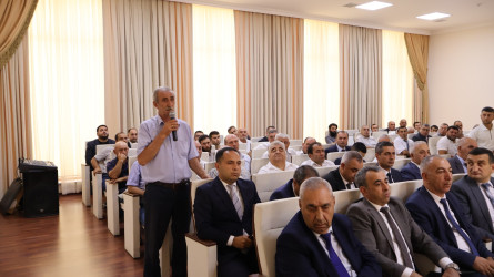 Qusar rayonunda sahibkarlarla görüş keçirilib