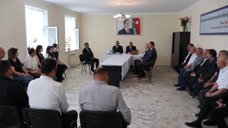 05.06.2025-ci il tarixində Qusarda su təsərrüfatı və meliorasiya işçilərinin peşə bayramı qeyd olunub