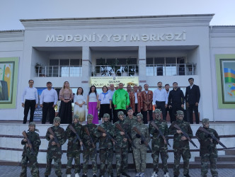 Qusarda 26 İyun – Silahlı Qüvvələr Günü münasibətilə bayram konserti keçirilib