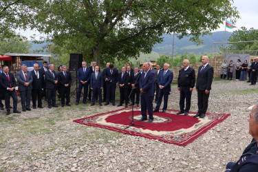 Mucuq kəndində təbii qaz açılışı təntənəsi