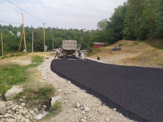 Qusar rayonunda sahibkarlar tərəfindən kənd yollarının abadlaşdırılması sahəsində mühüm təşəbbüslər həyata keçirilib
