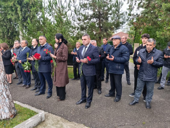 Qusar rayonunda Vətən müharibəsi qəhrəmanlarının xatirəsi yad edilmişdir