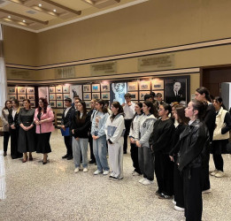 “Heydər Əliyev siyasi məktəbini öyrənirik” dərsləri çərçivəsində “Şanlı Zəfərimiz-əbədi qürurumuz” mövzusunda növbəti məşğələ baş tutub