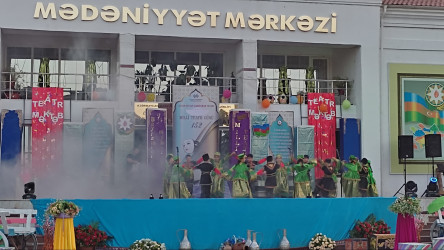 Qusarda gənc istedadların iştirakı ilə “Teatr və məktəb” müsabiqəsi keçirilib