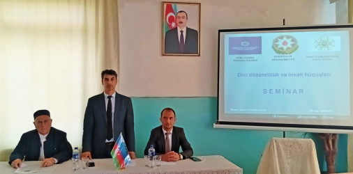 Multikultural dəyərlərin təşviqinə dair tədbir: Dini dözümlülük və insan hüquqları müzakirə olundu