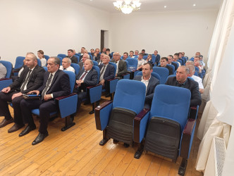 Qusar rayonunda ünvanlı dövlət sosial yardımı ilə bağlı icra nümayəndəlikləri ilə maarifləndirici görüş keçirilib