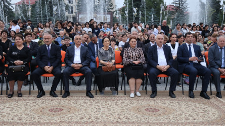 Qusar rayonunda teatr mövsümünün möhtəşəm bağlanış mərasimi keçirilib