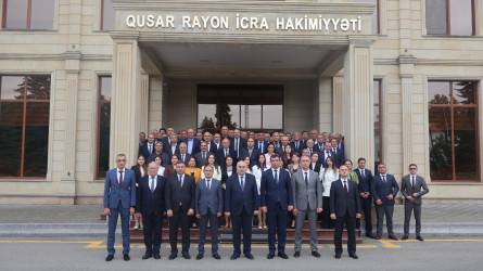 Qusarda 23 İyun – Dövlət Qulluqçularının Peşə bayramı Günü qeyd olunub