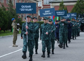 "Sərhəd" hərbi-idman oyunlarında "Zeyxur" komandası növbəti dəfə parlaq qələbə qazanıb