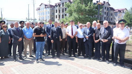 Qusarda şəhidlərin xatirəsinə ehtiram: "Şəhidlərin Xatirə Guşəsi" ictimaiyyətə təqdim olundu