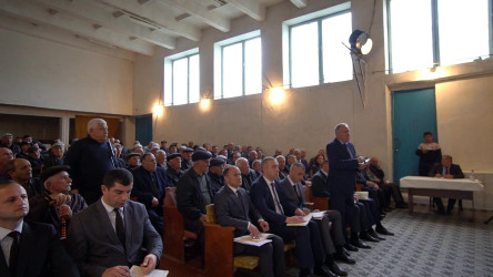 İmamqulukənd kənd sakinləri ilə görüş keçirilib