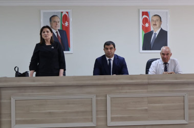 Qusar rayonunun Quxuroba kəndində qadınlarla geniş maarifləndirici görüş keçirilib