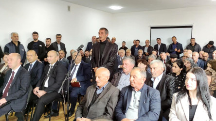 Rayon rəhbərinin növbəti səyyar qəbulu Düztahir kəndində baş tutub