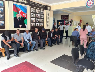 Qusar rayonun Kuzun kəndində növbəti tibbi xidmət təşkil olunub
