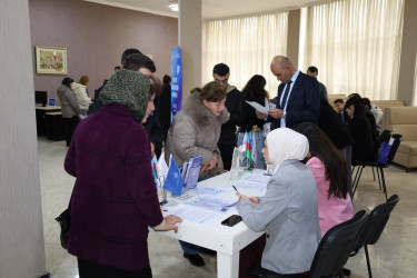 Qusar rayonunda əmək yarmarkası təşkil edilmişdir