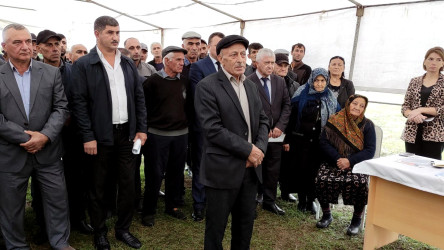 Qusar Rayon İcra Hakimiyyəti başçısının növbəti səyyar qəbulu Nəcəfkəndoba kəndində keçirilib