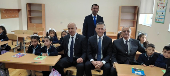 Qusar rayonunun Cibir kəndində yeni məktəb binası istifadəyə verilib