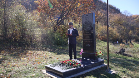 Qusar rayonunda şəhid məzarları ziyarət edilib-31.10.2025