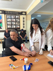 Qusar rayonun Kuzun kəndində növbəti tibbi xidmət təşkil olunub