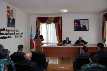 "Sərhəd" hərbi-idman oyununun qalibləri ilə görüş keçirilib