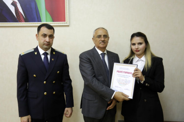 Qusar rayonunda prokurorluq işçilərinin peşə bayramı münasibətilə tədbir keçirilib