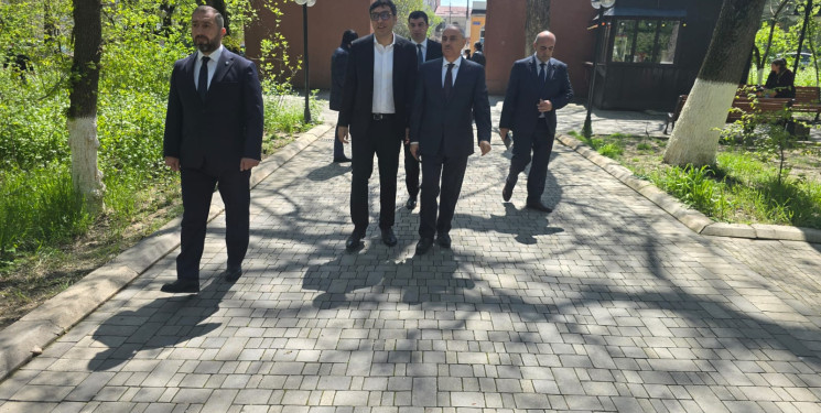 Gənclər və idman naziri Fərid Qayıbov Qusar rayonuna səfər edib