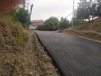 Qusar rayonunda sahibkarlar tərəfindən kənd yollarının abadlaşdırılması sahəsində mühüm təşəbbüslər həyata keçirilib
