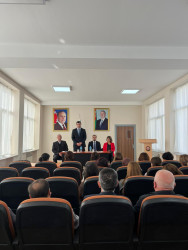Qusar Peşə Liseyinin yeni direktoru kollektivə təqdim olunub