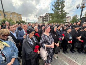 Qusarda Anım Günü - Şəhidlərimizin xatirəsi ehtiramla yad edildi