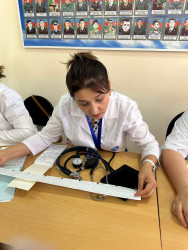 Ukur kəndində sakinlərə səyyar tibbi xidmət göstərilib
