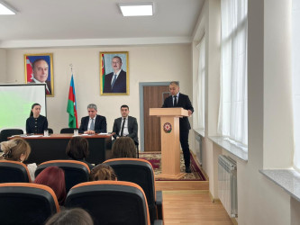 Gənclər arasında ailə dəyərlərinin, sağlam həyat tərzinin təbliği, erkən nikahın və qohumlar arasında nikahın mənfi təsirləri barədə gənclərin maarifləndirilməsi işləri davam etdirilir