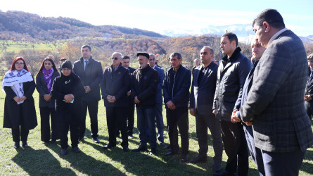 Qusar rayonunda şəhid məzarları ziyarət edilib-31.10.2025