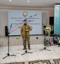 Qusar rayonunda 3 Dekabr – "Beynəlxalq Əlilliyi olan Şəxslər Günü" münasibətilə Qarabağ müharibəsi əlilləri ilə görüş keçirilib