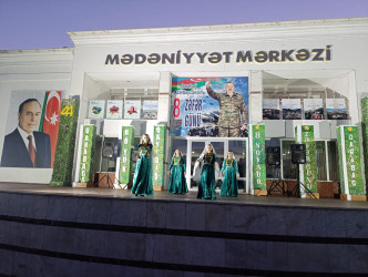 Bayram günlərində Qusar şəhərində konsert proqramları baş tutmuşdur