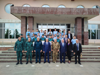 "Sərhəd" hərbi-idman oyununun qalibləri ilə görüş keçirilib