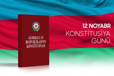 8 Noyabr – Zəfər Günü, 9 Noyabr-Dövlət Bayrağı Günü və 12 Noyabr-Konstitusiya Günü münasibətilə Qusar Rayon İcra Hakimiyyətinin başçısı Sahir Məmmədxanovun təbriki